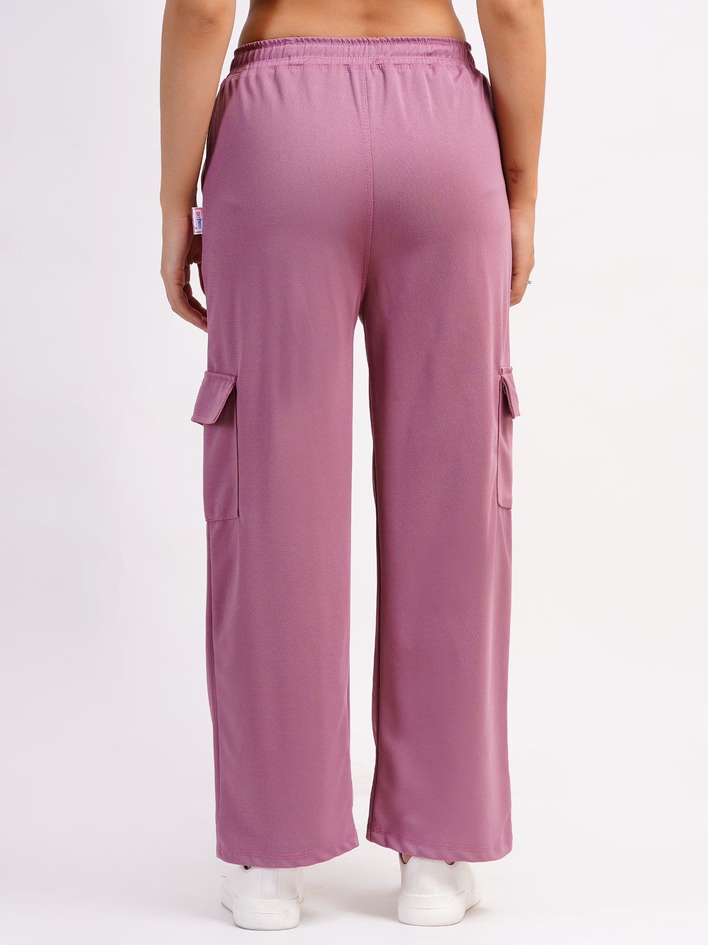 DEVPREET Women Four Pocket Cargo Pant Color Onion